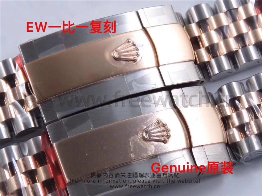 EW厂劳力士日志与正品对比评测-第7张